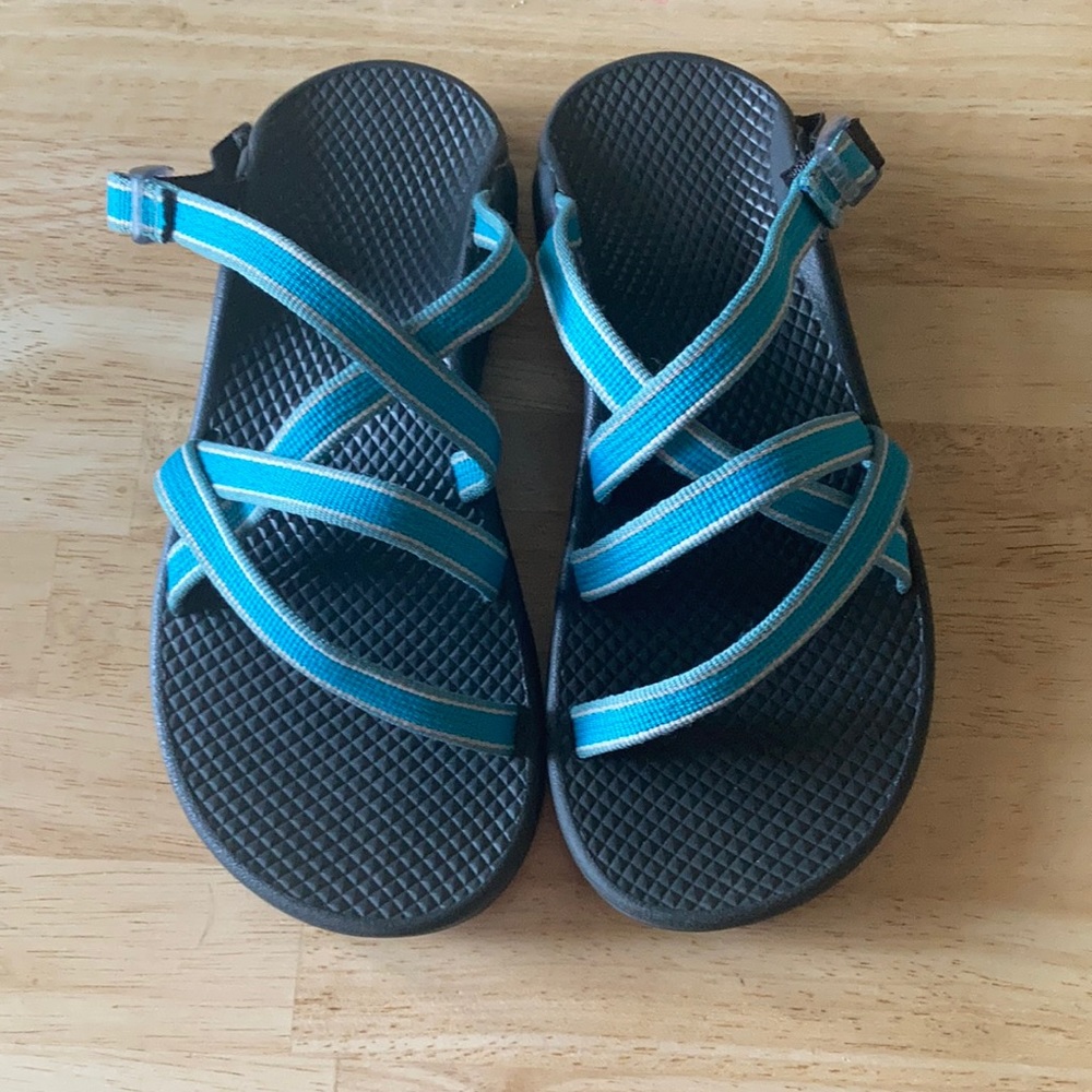 Womens backless Chacos sandals